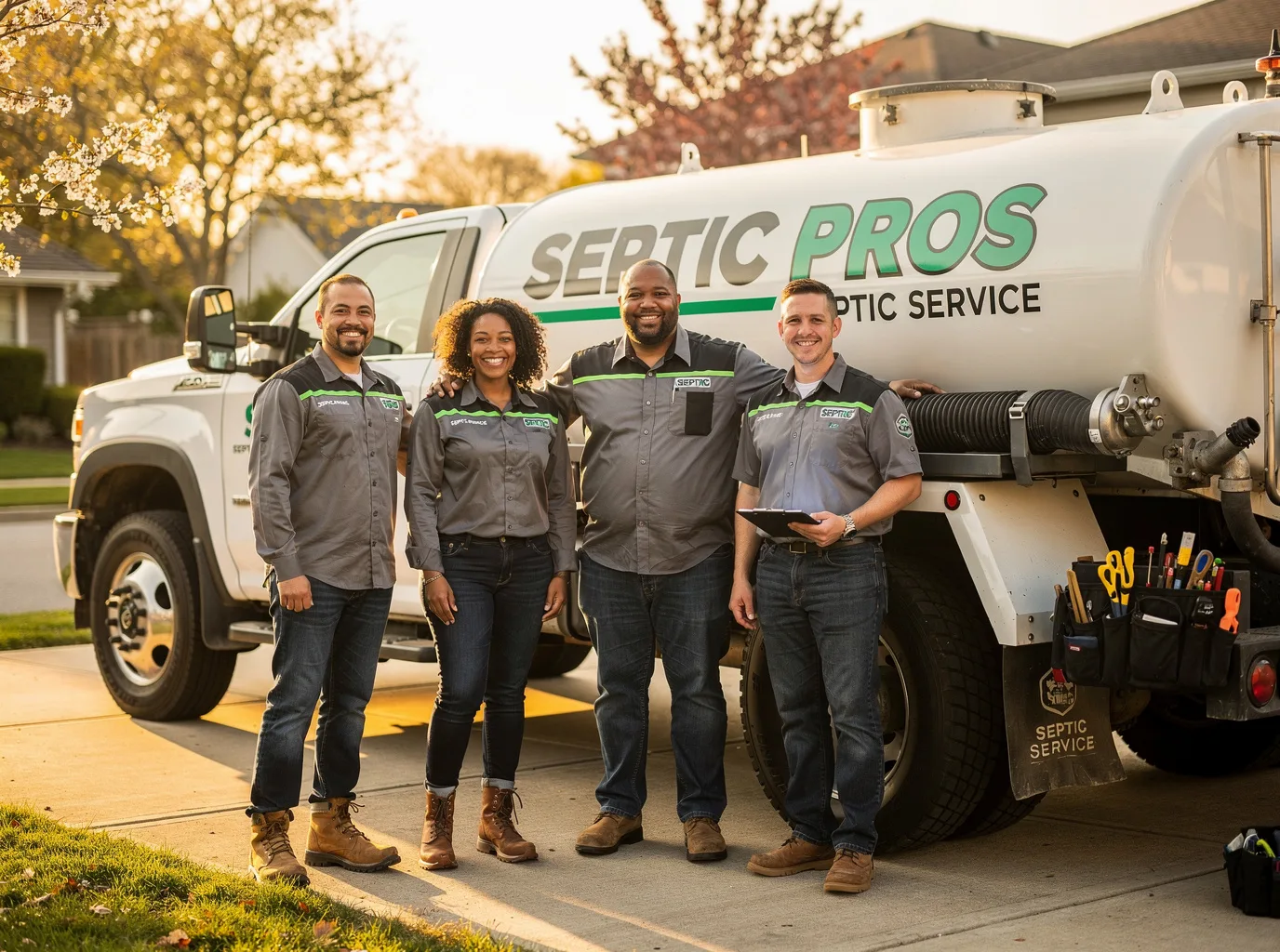 Septic Tank Pumping company in Four States, WV