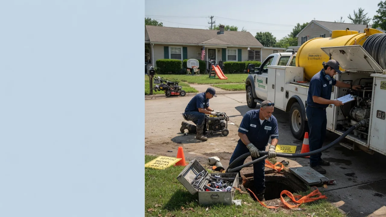 Septic Tank Pumping in Four States, WV near me